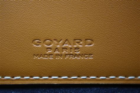 catch fake goyard|authentic goyard wallet.